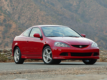 Auto, Mountains, Acura, Cars, Asphalt, Front View, Style, Rsx, 2005, Akura HD wallpaper