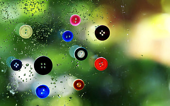 Miscellanea, Miscellaneous, Multicolored, Motley, Wet, Surface, Buttons, Humid HD wallpaper