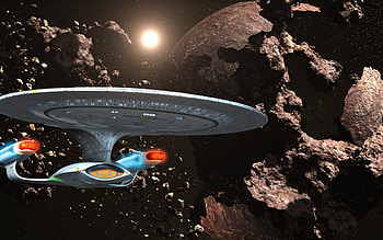 Star Trek Enterprise , Stunning visuals, backgrounds, Futuristic spacecraft HD wallpaper