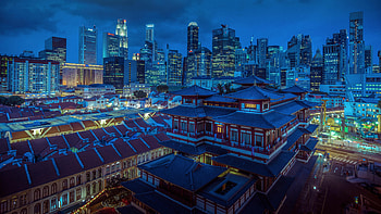 Cities, Architecture, City, Building, Pagoda, Temple HD wallpaper