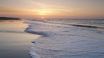 Landscape, Sunset, Sea HD wallpaper