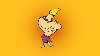 Johnny Bravo, Cartoon character, collection, Backgrounds HD wallpaper