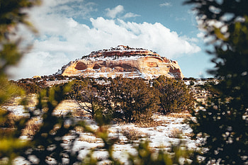 Landscape, Winter, Nature, Rock, Mountain, Plateau HD wallpaper