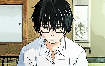 Rei Kiriyama, March Comes in Like a Lion, , vector art, Rei Kiriyama drawing, creative art, Rei Kiriyama art, vector drawing, japanese manga, anime characters, Kiriyama Rei HD wallpaper