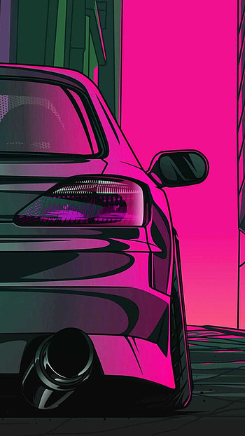 Car 1 pink, cars, conjunto HD phone wallpaper