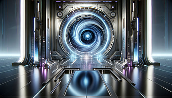 Sci-Fi Portal – Futuristic Gateway, Sci Fi, sci fi portal, futuristic, portal, technology HD wallpaper