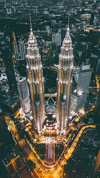 Petronas Towers, Malaysia HD phone wallpaper