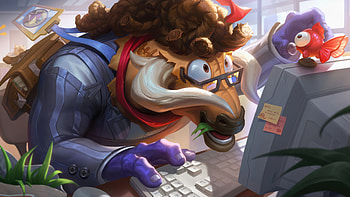 Alistar Clock Puncher LoL Skin, Mobile Game, League Of Legends: Wild Rift, Alistar (League Of Legends), Bull HD wallpaper