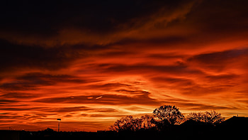 Sunset Sky, Cloud, nature, Sunset, Sky HD wallpaper