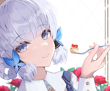 Kamisato Ayaka, Kamisato Ayaka (Genshin Impact), video game, Genshin Impact HD wallpaper