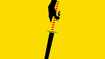 Katana in Yellow — Kill Bill: Vol. 1 | HD wallpaper