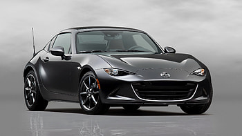 Front, 2017 Mazda MX-5, gray car HD wallpaper