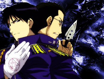 Roy and Maes , full metal alchemist, hagane no renkinjutsushi HD wallpaper