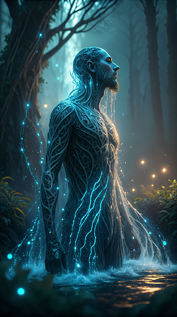 Druid Essence: Enchanted , nature, magic, water HD phone wallpaper
