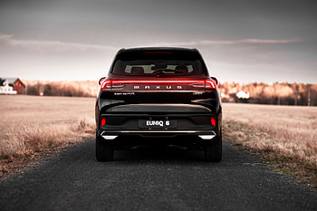 Euniq 6 Back View, Maxus Automotive HD wallpaper