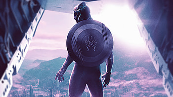 Black Panther Fanart 2020, black-panther, superheroes, artstation HD wallpaper