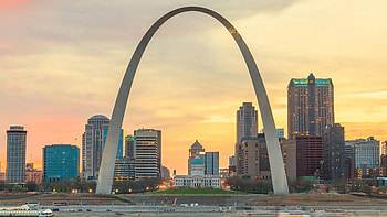 Gateway Arch, City skyline, Beautiful , Urban landscape HD wallpaper