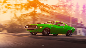 1970 Dodge Challenger RT From The Crew 2 Front, the-crew-2, the-crew, games, pc-games, xbox-games, ps-games, artist, artwork, artstation, dodge-challenger, dodge HD wallpaper