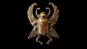 Egyptian Scarab, Fantasy HD wallpaper