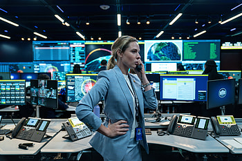A House of Dynamite — : Lead Agent in the Command Center, Movie, Rebecca Ferguson HD wallpaper