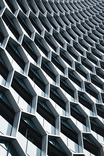 Cities, Architecture, Facade, Honeycomb HD phone wallpaper