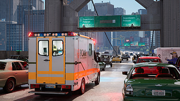 Ultra : Ambulance Life - A Paramedic Simulator, video game, ambulance HD wallpaper