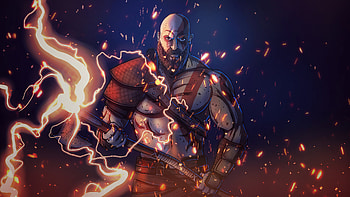 Kratos 2020 Artwork , kratos, god-of-war, games, artstation HD wallpaper