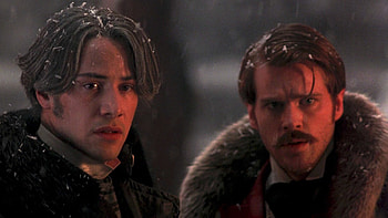 Keanu Reeves in Dracula movie, Eternal love, Supernatural romance, Haunting atmosphere HD wallpaper