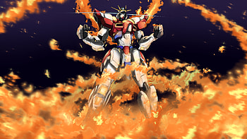 BG-011B Build Burning Gundam, Anime HD wallpaper