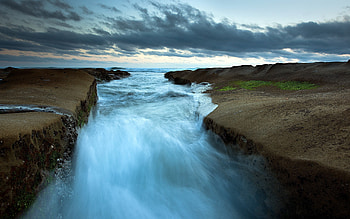 Landscape, Sea HD wallpaper