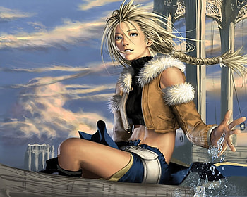 Cg girl, girl, cg, fantasy, blonde HD wallpaper