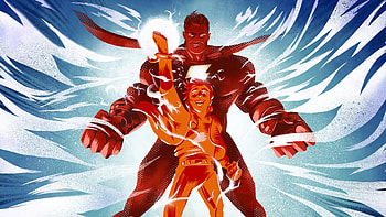 WB Shazam, shazam, superheroes, artwork, behance HD wallpaper