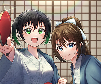 Shizuku Osaka & Yu Takasaki, Yu Takasaki, Shizuku Osaka, Anime, Love Live! Nijigasaki High School Idol Club HD wallpaper
