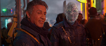 Sylvester Stallone role, Space outlaw, Alien gang leader, Galaxy defender HD wallpaper