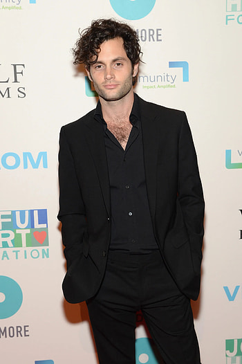 Penn Badgley hair change, Platinum dye, Celebrity style, Bold transformation HD phone wallpaper