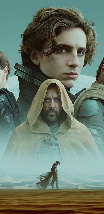 Timothee Chalamet, Dune 2021, Epic sci-fi movie, Intergalactic adventure HD phone wallpaper