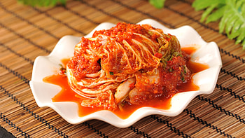 Kimchi variety, Korean cuisine, Fermented delight, Spicy side dish HD wallpaper