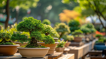 Serene Bonsai Garden, bonsai garden, Bonsai Tree, bonsai, plant, gardening HD wallpaper
