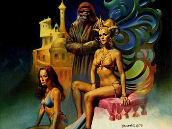 apes land 1979, fiction, fantasy, art, drawing HD wallpaper