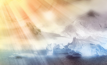 Abstract, Shine, Light, Brilliance, Glaciers HD wallpaper