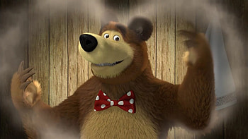 Cartoon, Masha And The Bear HD wallpaper