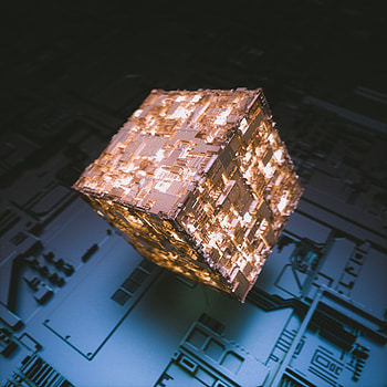 3D, Figure, Volume, Cube HD phone wallpaper