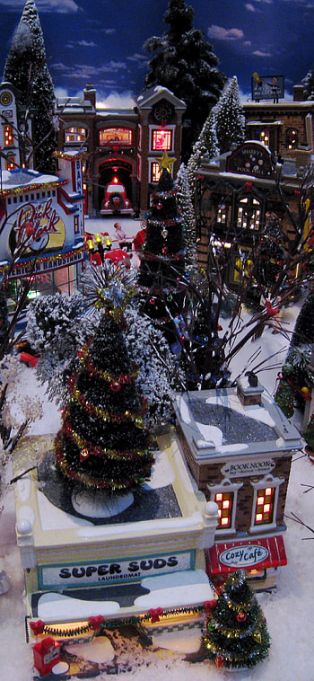 Christmas Village, Animated backgrounds, Festive , High-resolution HD phone wallpaper