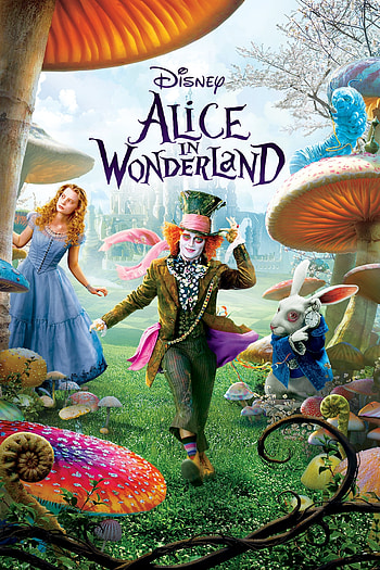 Alice in Wonderland, 2010 Posters, The Movie Database, TMDB HD phone wallpaper