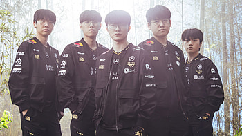 T1 LoL 2025 World Champions - Doran, Oner, Gumayusi, Faker, Keria, video game, esports, T1, Faker (League Of Legends), League Of Legends HD wallpaper