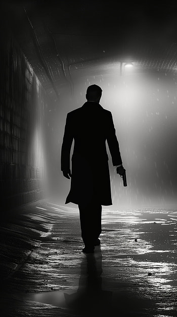 Sleek Spy Silhouette - James Bond Inspired, James Bond HD phone wallpaper