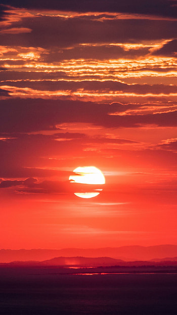 Aesthetic sunset, , Nature, Visual delight HD phone wallpaper