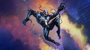 Venom In Focus Mode, venom, supervillain, superheroes, digital-art, art, artist, artwork, artstation HD wallpaper