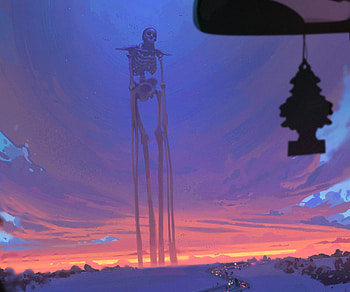 dark, skeleton HD wallpaper