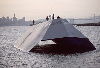 Sea Shadow, war ship, sea, stealth ship, us navy HD wallpaper